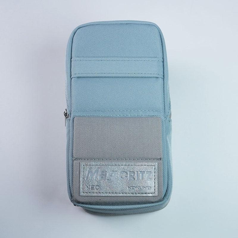 Japan KOKUYO Pencil Case Mobile Standing Large Capacity Multifunctional Storage Pencil Case Light Gray Light Blue Light Purple Yellow Pen Holder Universal Bag -WSG-PC173 - CHL-STORE 