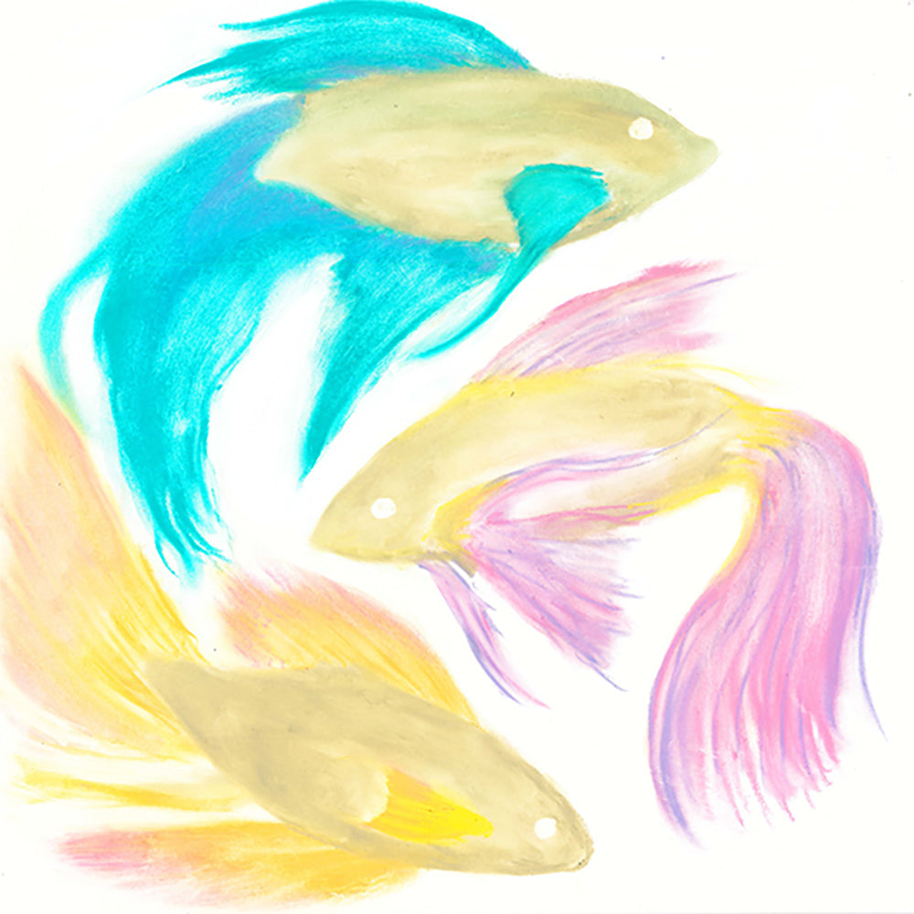 Kitpas Rice Water Crayons 6 Colors Non-toxic Children's Design Child-friendly Creative Doodling Artist ecru Super Easy Cleanup