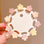 Korean mini flower, cute summer bangs, small hair clip,mini barrette, cute hair clip,star water drop hair clip, beauty salon, fashion accessory, flower, diamond and pearl - CHL-STORE 