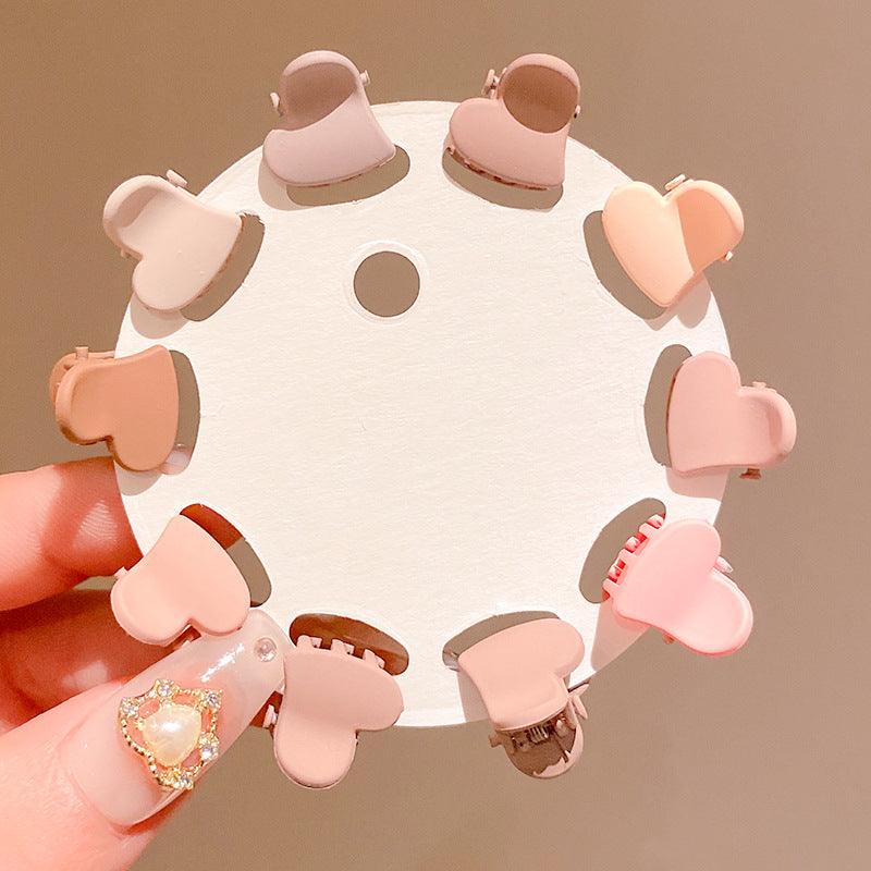 Korean mini flower, cute summer bangs, small hair clip,mini barrette, cute hair clip,star water drop hair clip, beauty salon, fashion accessory, flower, diamond and pearl - CHL-STORE 
