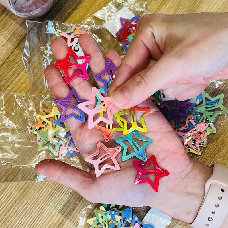 Korean mini flower, cute summer bangs, small hair clip,mini barrette, cute hair clip,star water drop hair clip, beauty salon, fashion accessory, flower, diamond and pearl - CHL-STORE 