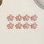 Korean mini flower, cute summer bangs, small hair clip,mini barrette, cute hair clip,star water drop hair clip, beauty salon, fashion accessory, flower, diamond and pearl - CHL-STORE 
