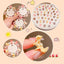 Korean mini flower, cute summer bangs, small hair clip,mini barrette, cute hair clip,star water drop hair clip, beauty salon, fashion accessory, flower, diamond and pearl - CHL-STORE 