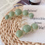 Korean style acrylic imitation pearl hand clip beauty salon texture hair clip fashion styling fashion accessories - CHL-STORE 