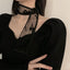 Lace Fairy Bow Headband Black Gauze White Gauze Beauty Salon Fashion Accessories Hair Ties Small Things of Life - CHL-STORE 