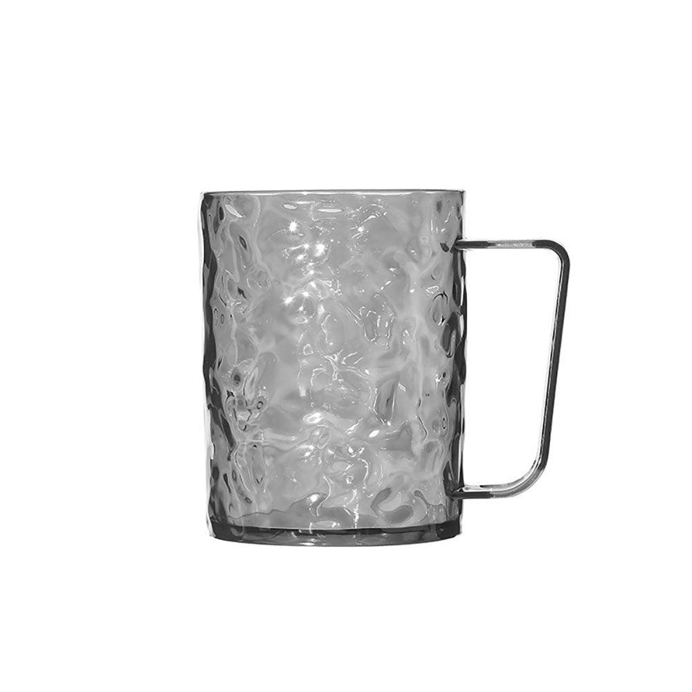 Light luxury Nordic style glacier pattern mouthwash cup gray / transparent bathroom wash cup toothbrush holder texture products high-quality bathroom products - CHL-STORE 