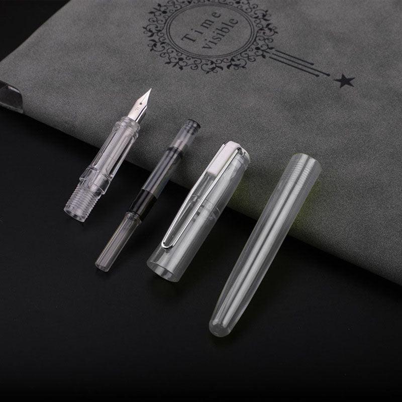 Linghao 010 colorful positive posture practice calligraphy office ink bag pen 0.5mm 0.38mm office pen - CHL-STORE 