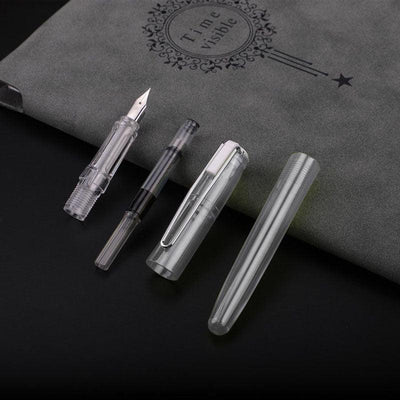 Linghao 010 colorful positive posture practice calligraphy office ink bag pen 0.5mm 0.38mm office pen - CHL-STORE 