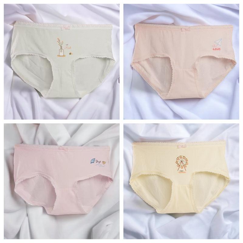 Modal Four Corners Summer Thin Ice Silk Children's Shorts Children's Underwear Elastic Breathable Children's Clothes Antibacterial Light Skin 2XL / 3XL - CHL-STORE 