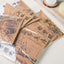 Momo Guofeng Calligraphy Material Paper Antique Text Pocket Decoration Base Sticky Note Paper Multi-material Material Package Background Decoration Creative Retro Handmade Base DIY Packaging Collage - CHL-STORE 