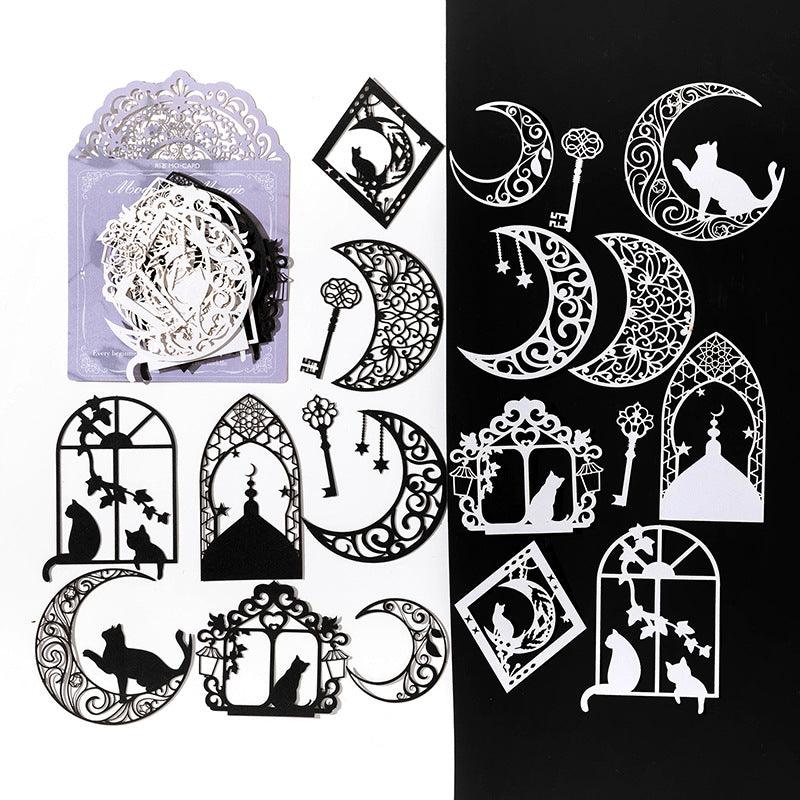 Momo Looking for Butterfly Series Inspiration Embossing Series Hollow Embossed Butterfly Lace Material Paper Pocket Decoration Material Art DIY Handmade Material - CHL-STORE 