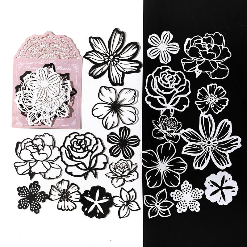 Momo Looking for Butterfly Series Inspiration Embossing Series Hollow Embossed Butterfly Lace Material Paper Pocket Decoration Material Art DIY Handmade Material - CHL-STORE 