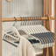 Non-slip Anti-Shoulder Corner Fish Mouth Hook Plastic Hanger-Grey Wardrobe Organizer Clothes Drying Helper Daily Necessities Home - CHL-STORE 