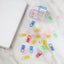Office school supplies color ABS boxed anti-rust paper clips - random color office supplies learning small things data binding - CHL-STORE 