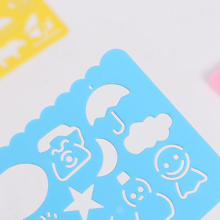 Painting Theme Stencil Tool cute animals Cutout Stencil Mandala Harmony Pastel NP-H7TGM-701 NP-H7TRIA-072-1 - CHL-STORE 