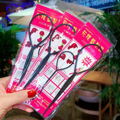 Pattern Styling Hair Tool-Pull Hair Pin Black U-shaped Hair Clip Beauty Salon Styling Design Hair Helper - CHL-STORE 