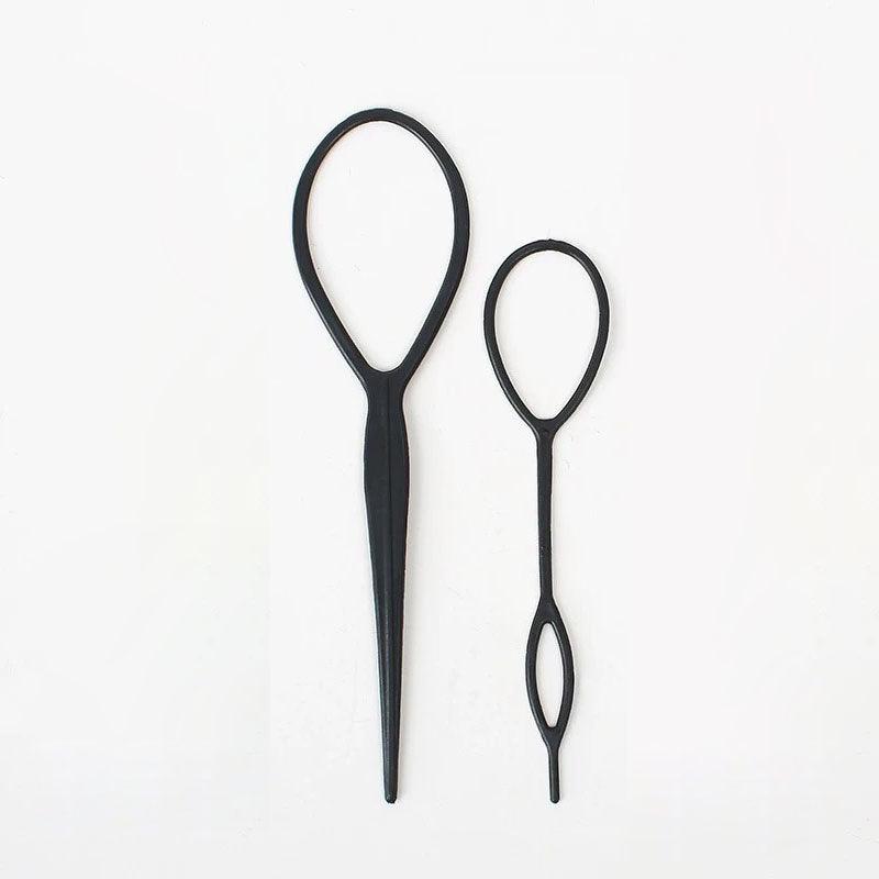 Pattern Styling Hair Tool-Pull Hair Pin Black U-shaped Hair Clip Beauty Salon Styling Design Hair Helper - CHL-STORE 