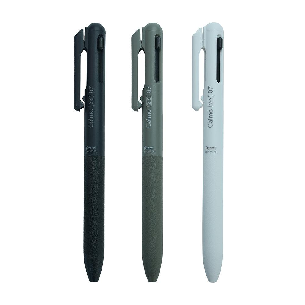 Pentel Calme Calme 0.5mm mute 2 colors (black/red)+1 functional pen - CHL-STORE 