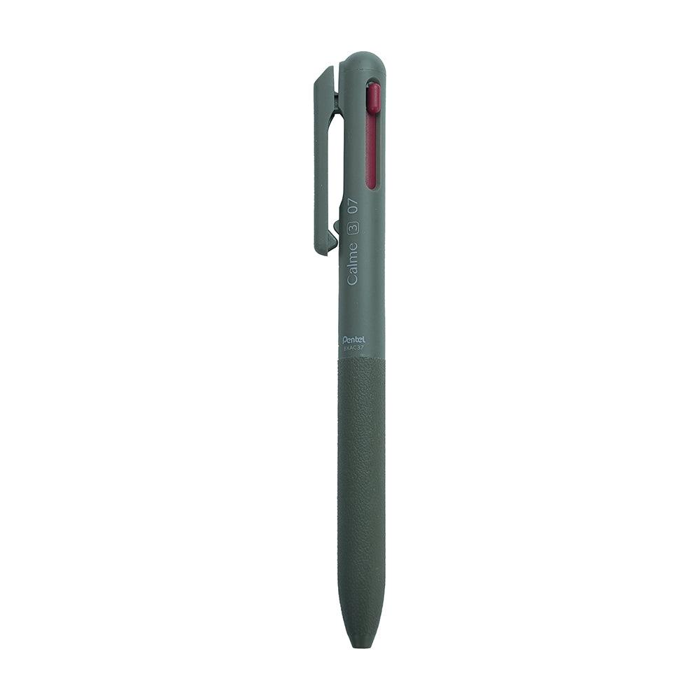 Pentel Calme Calme 0.5mm mute 2 colors (black/red)+1 functional pen - CHL-STORE 