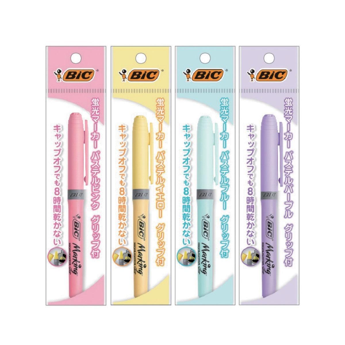 (Pre-Order) BIC highlighter grip 1.2/3.25mm highlighter marker MHLP - CHL-STORE 