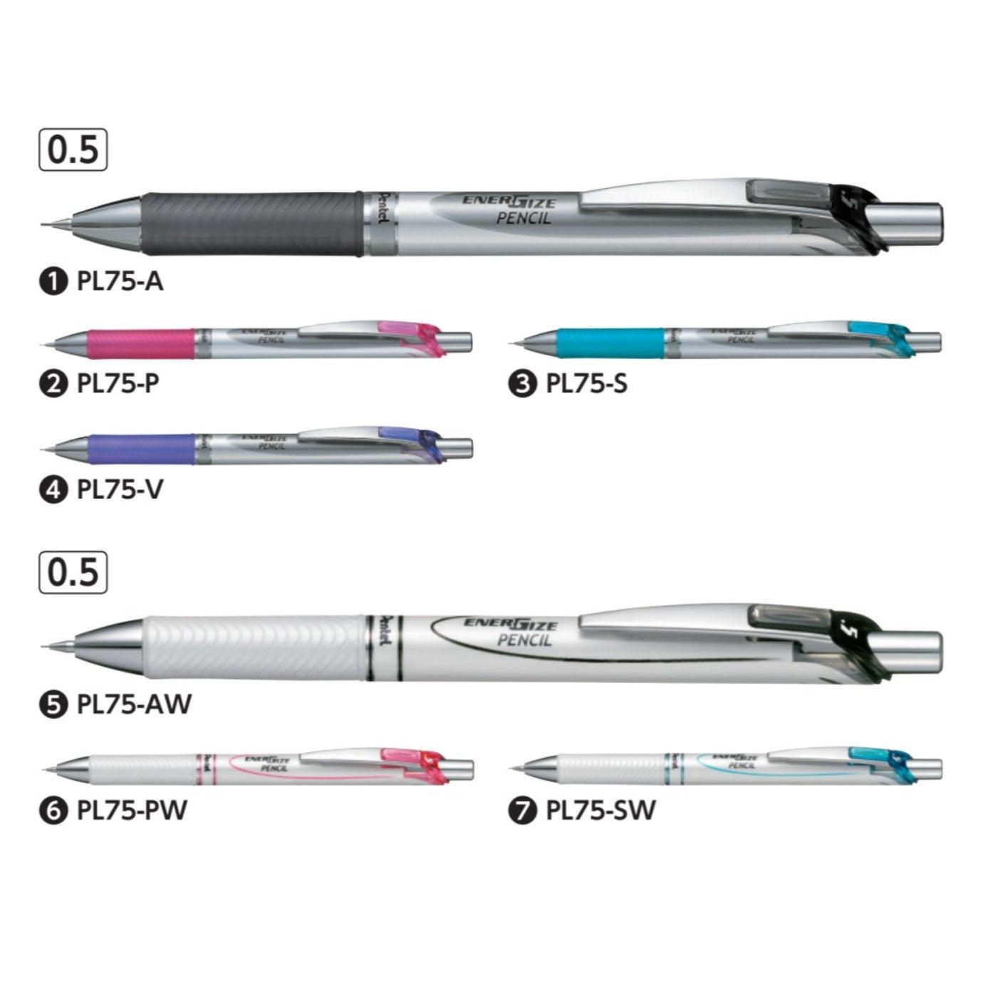 (Pre-Order) PENTEL energize 0.5mm mechanical pencil PL75 Z2-1N - CHL-STORE 