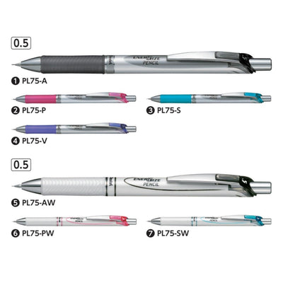 (Pre-Order) PENTEL energize 0.5mm mechanical pencil PL75 Z2-1N - CHL-STORE 