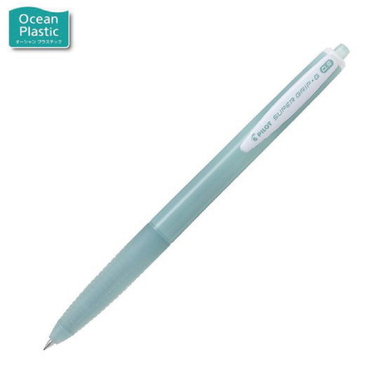 (Pre-order)PILOT BSGK-10EFOP SUPER GRIP‧G Ocean Plastic Recycling Environmental Recycling 0.5/0.7MM Ballpoint Pen (Black Ink) - CHL-STORE 