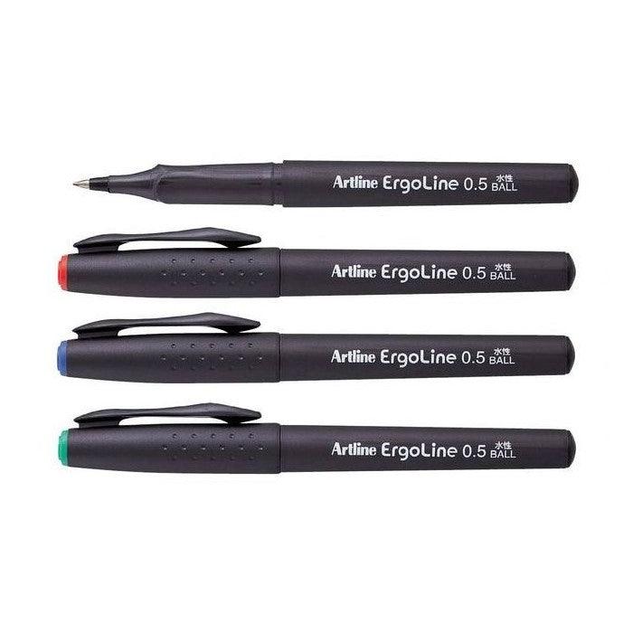 (Pre-Order) SHACHIHATA Artline 0.25mm ergoline ballpoint pen 0.5 ball K-4200 - CHL-STORE 