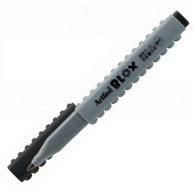 (Pre-Order) SHACHIHATA Artline 1mm BLOX Permanent marker for writing names, fine print KTX-750-K - CHL-STORE 