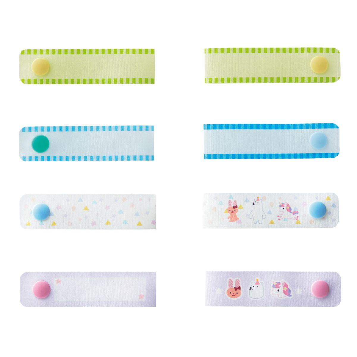 (Pre-Order) SHACHIHATA Goods with name Reusable Name Snap Tag TRUN-SHUNP0968 TRUN-SHUNP0971 - CHL-STORE 