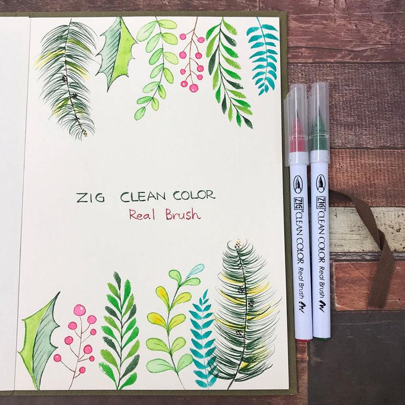 (pre-order) ZIG Clean Color Real Brush RB-6000AT-48V Brush Painting Tools - CHL-STORE 