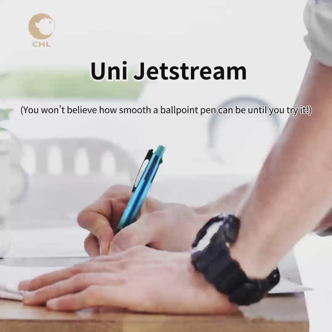 UNI JETSTREAM 4&1 multifunctional bamboo environmental protection pen learning office business - CHL-STORE 