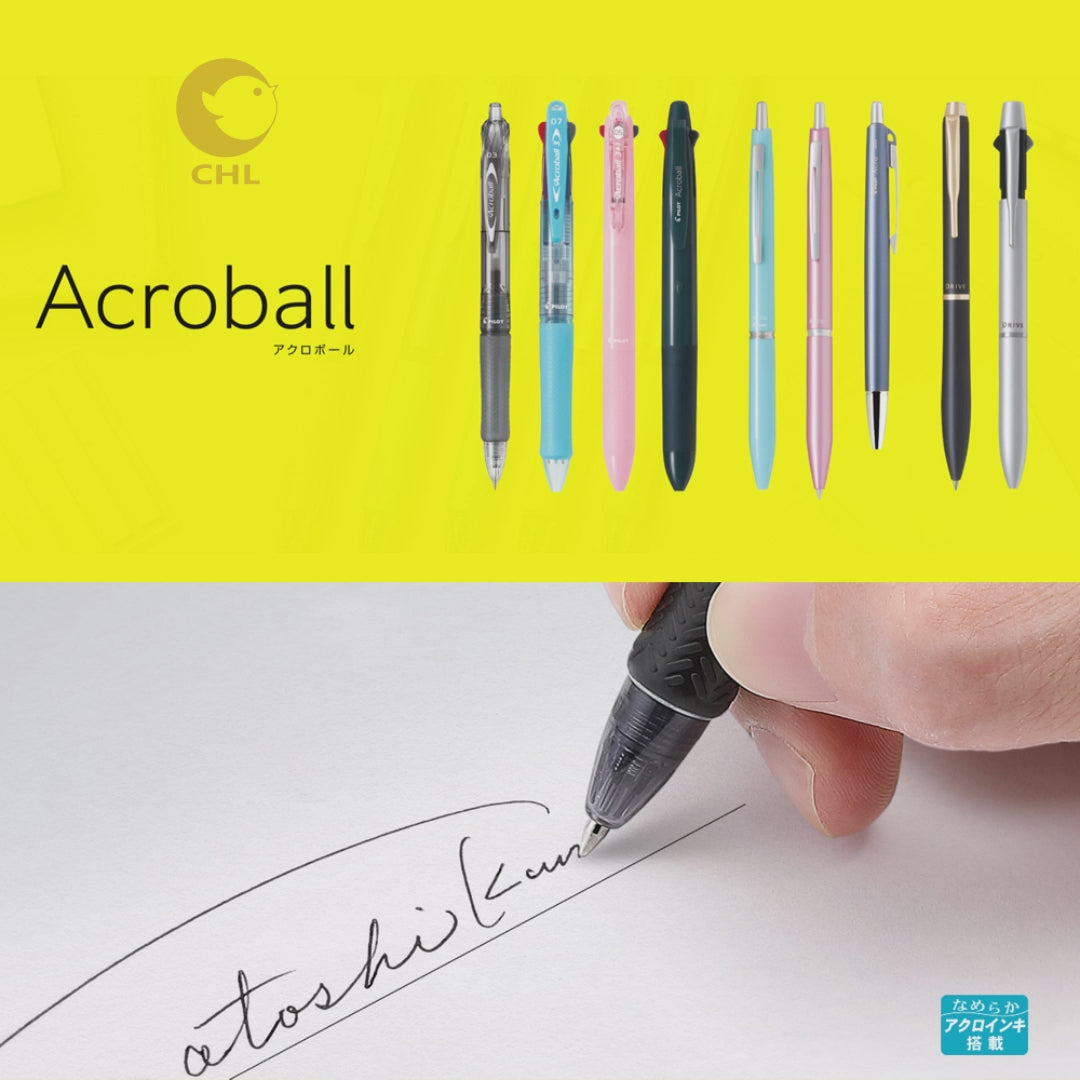 PILOT BAB-15EFT BAB-15FT Acroball Ballpoint Pen Oil Pen 0.7mm 0.5mm - CHL-STORE 