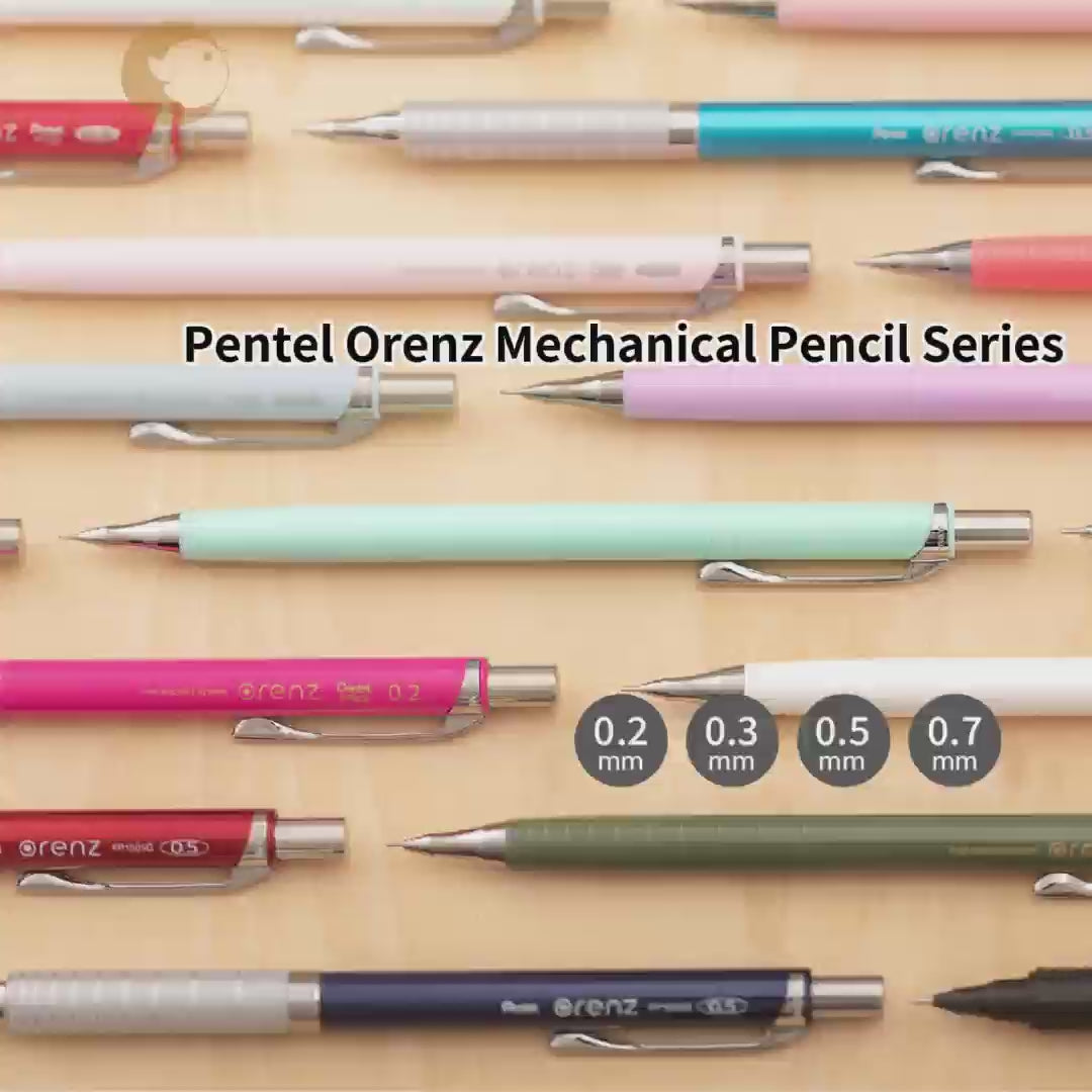 PENTEL Orenz clear body 0.5mm mechanical pencil XPP505 - CHL-STORE 