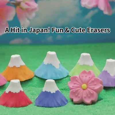 Iwako Erbbox001-1 Keamanan Lucu Non-Toxic Modeling Food Animal Eraser Single Entry (Pengiriman Acak)