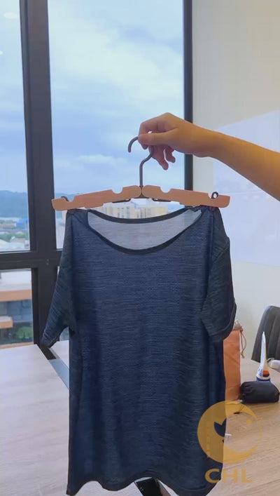Passenger Travel Multifunctional Portable Travel Folding Clothes Hanger (with Clip) Good Travel Items Life Small Items