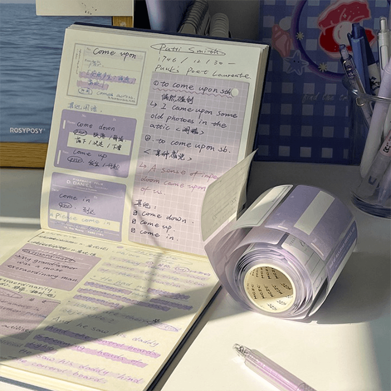 Pull-out fully sticky, high-value multi-color, daily life, school supplies, office gadgets, various styles - CHL-STORE 