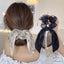 Retro exquisite elegant bow hair tie retro style beauty salon fashion accessories clothing matching - CHL-STORE 
