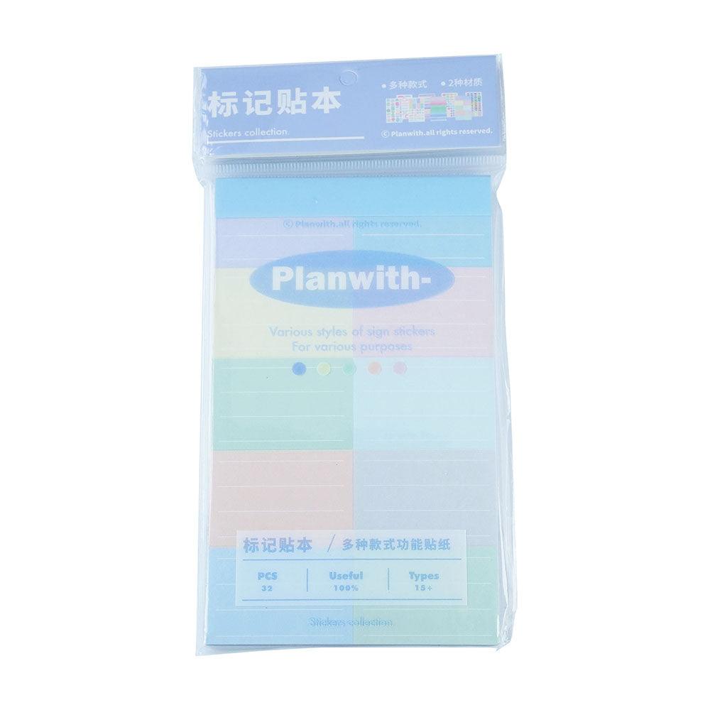 RosyPosy multifunctional learning key mark stickers classification index mark convenience stickers - CHL-STORE 