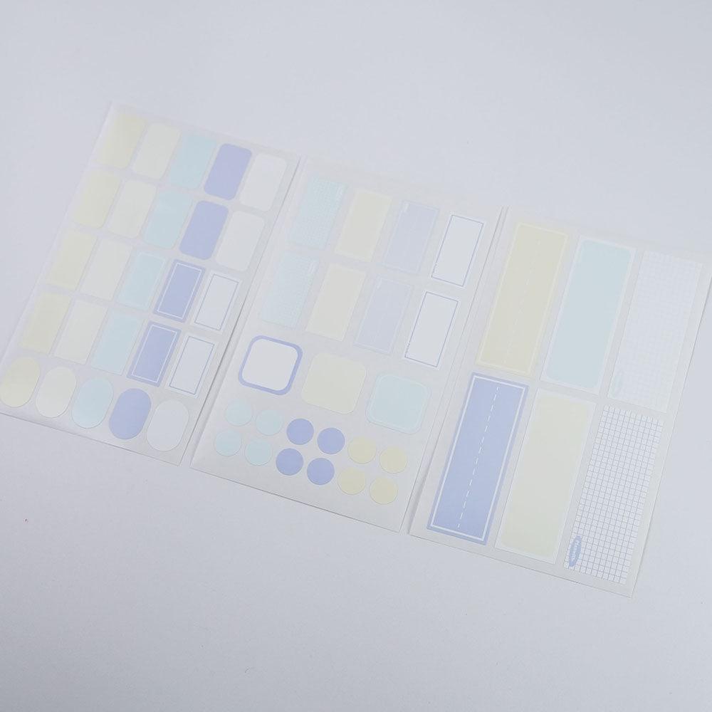 RosyPosy multifunctional learning key mark stickers classification index mark convenience stickers - CHL-STORE 