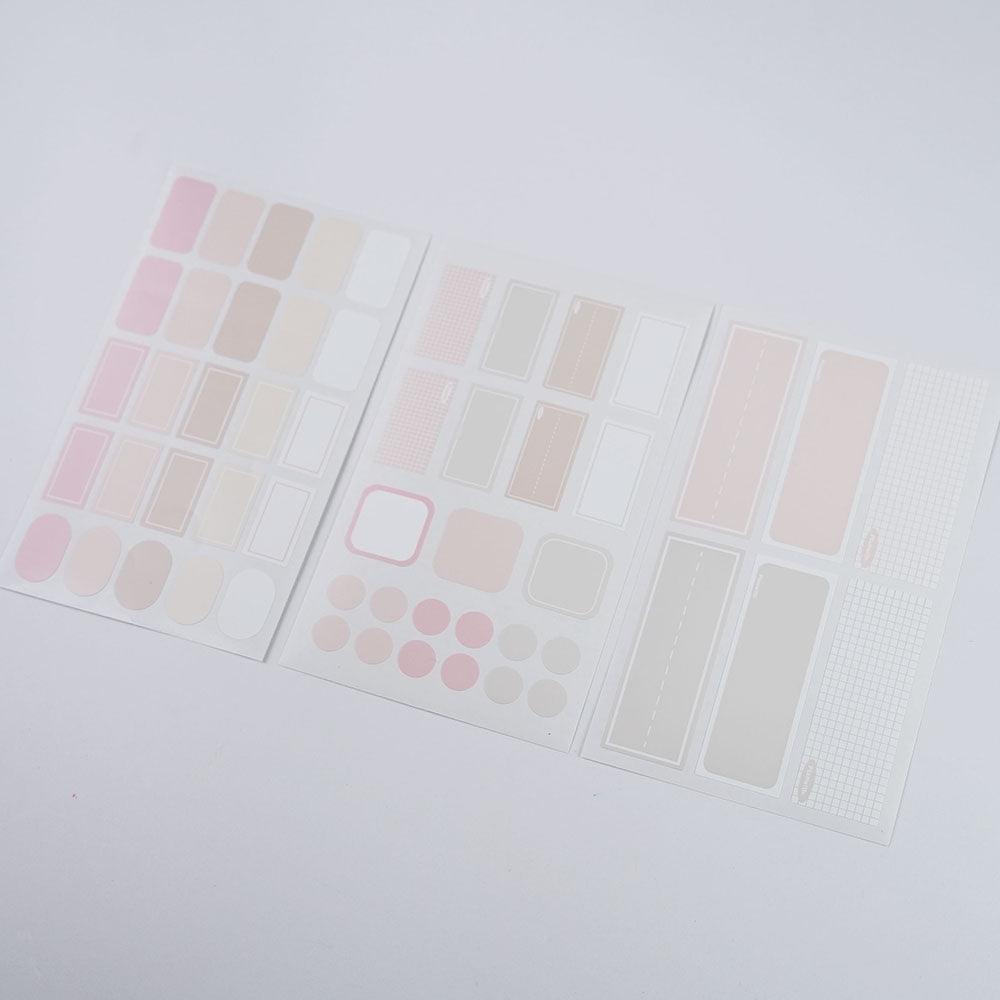 RosyPosy multifunctional learning key mark stickers classification index mark convenience stickers - CHL-STORE 