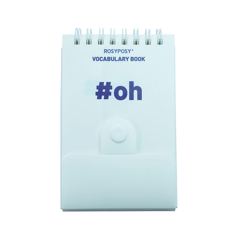 RosyPosy stand-up word notebook oh series easy series Klein blue burgundy red word book essential for memorizing words - CHL-STORE 