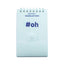 RosyPosy stand-up word notebook oh series easy series Klein blue burgundy red word book essential for memorizing words - CHL-STORE 