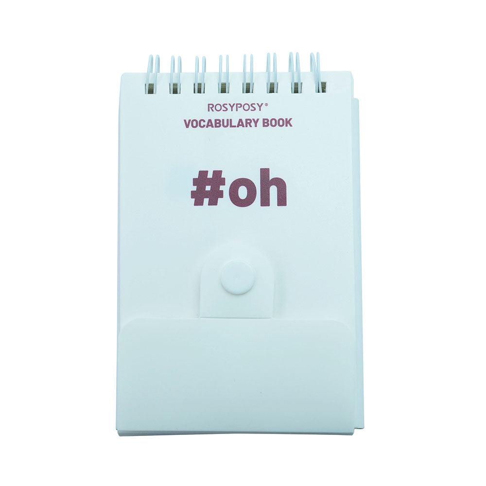 RosyPosy stand-up word notebook oh series easy series Klein blue burgundy red word book essential for memorizing words - CHL-STORE 