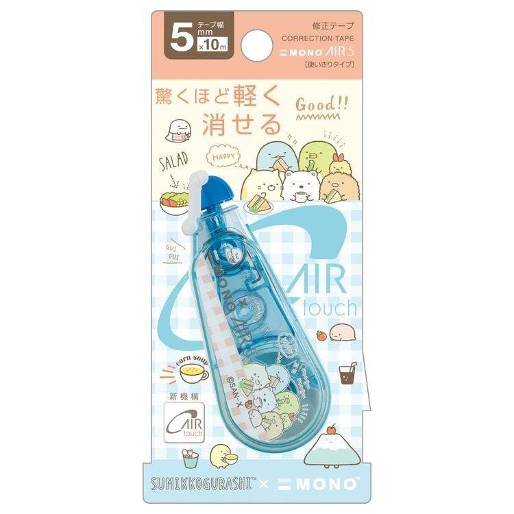 SAN-X x TOMBOW mono AIR cute popular character Sumikko gurashi Lara bear Rilakkuma correction tape