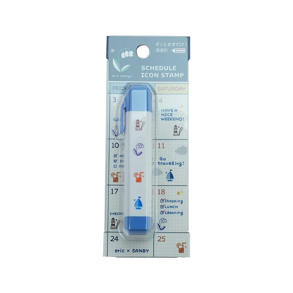 SANBY x ERIC handbook icon seal Japanese stationery eric-icon-0 - CHL-STORE 