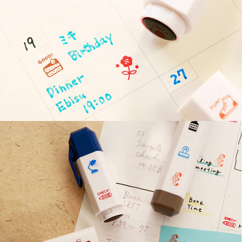 SANBY x ERIC handbook icon seal Japanese stationery eric-icon-0 - CHL-STORE 