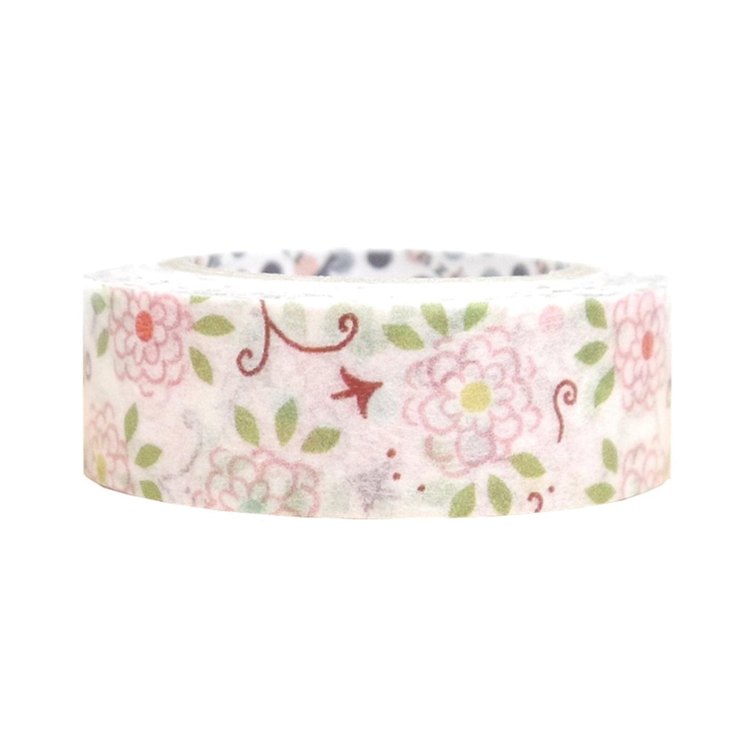 Seal Shinzi Katoh washi tape pom pom flowers Japanese illustrator Masking Tape - CHL-STORE 