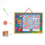 Self-discipline growth learning small red flower magnetic reward stickers plan record sheet wall stickers jigsaw puzzle growth behavior records children enlightenment education life training children cognition - CHL-STORE 