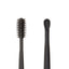 Made in Japan, Green Bell is a spoon-like two-way ear picker. Black G-2174. Clean and refreshing. Rotating silicone brush head ear pick.